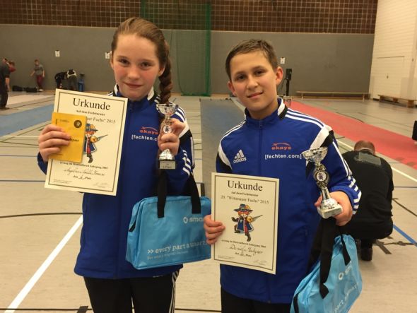 : Aktuelles zum Cottbuser Fechtsport :: Angelina siegt beim Wittenauer Fuchs :